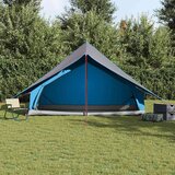  Obiteljski šator s krovom Plava i siva 315 x 286 x 200 cm | shoptok.hr