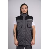 Laki Industry premium Radni prsluk Sivo-crni Cene