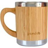Pandoo Šalica za kavu od bambusa i nehrđajućeg čelika