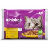 Whiskas kesice izbor živine 4x85gr Cene