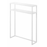YAMAZAKI Bela kovinska stranska mizica 18x60 cm Tower – Cene