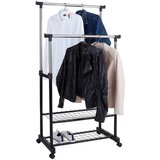 Modern Living Mobilno Stojalo Za Obleke Tacitus, Barva Kroma, Črna | Shoptok.si