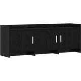 TV ormar 130 x 33 x 47 cm Crni hrast Konstruirano drvo | Eponuda.com