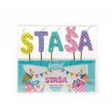 Festa natalis, rođendanska svećica, odaberite ime staša | ePonuda.com
