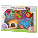 Ozzo Meile bao, igračka, zvečka za bebe, miks, auto, 6K | ePonuda.com
