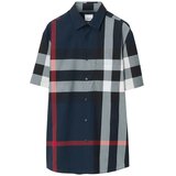 Burberry Majice & Polo majice SHIRT 8079592 1001 NAVY Modra | Shoptok.si