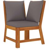  7-dijelni vrtni blagovaonski set s jastucima od bagremovog drva | shoptok.hr