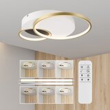  Prigušiva stropna lampa BENITO LED/31W/230V 3000-6500K bela/zlatna | Eponuda.com