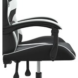 vidaXL Igraća stolica od umjetne kože crno-bijela | shoptok.hr