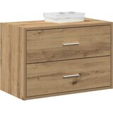 Ormarić s 2 ladice boja hrast 60x31x40 cm konstruirano drvo | shoptok.hr