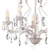 Lesnina XXXL KRISTALNA VISEČA SVETILKA Ivory 53/100 cm E14 | Shoptok.si