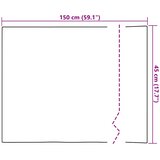  Samoljepljiva zrcalna folija 45 x 150 cm 2 kom. Srebrna PET | shoptok.hr