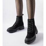 Gemre Black eco-suede ankle boots Orson | ePonuda.com