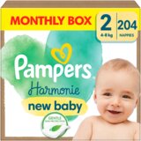 Pampers Harmonie pelene XXL mjesečno pakiranje, veličina 2, 204 komada Cijene