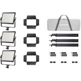 Godox LP600Bi K3 Black Litemons Bi-color LED Light Panel 3-light kit cijene