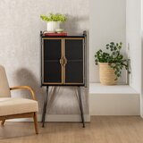 Ixia Crna metalna vitrina 58x120 cm Brick – | shoptok.hr