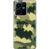  Silikonska maska za Vivo Y22s/Y35 Army Print Skin maslina | ePonuda.com