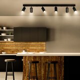  Brilagi - LED prigušiva spot svetiljka SELE 6xGU10/6,5W/230V crna/zlatna | Eponuda.com