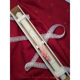  Krstne sveče z križcem in cvetjem KRSV 09 | Shoptok.si