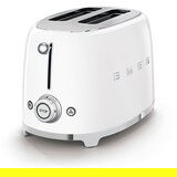 Smeg TSF01WHEU 2-Schlitz-Toaster Kompakt 50's Retro Style, Weiß | Shoptok.si