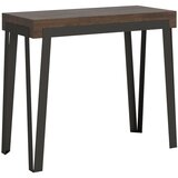 Ityhome 90 x 77 konzolna miza rjava, (20847924) | Shoptok.si