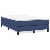 vidaXL Krevet s oprugama i madracem plavi 120 x 190 cm od tkanine | shoptok.hr