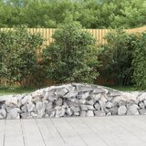 Lučne gabionske košare 15 kom 400x50x40/60 cm pocinčano željezo | shoptok.hr