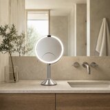 simplehuman Kozmetično ogledalo z lučjo/povečevalno (5x povečava/10x povečava) ø 20 cm Trio – | Shoptok.si
