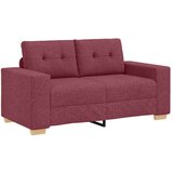  3-delna sedežna garnitura z blazinami v vinorjedi tkanini, (22054402) | Shoptok.si