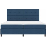  s opruga kutije s jastukom Plava 200 x 200 cm tkanina | shoptok.hr