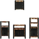  Set namještaja za kupaonicu 4 kom. Višebojno i crno | shoptok.hr
