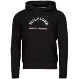 Tommy Hilfiger Puloverji ROUNDALL HOODY Črna | Shoptok.si