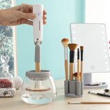 InnovaGoods Automatsko sredstvo za čišćenje i sušenje kistova za šminkanje Maklin | shoptok.hr