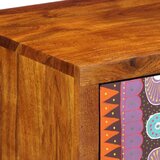 vidaXL Bivak Multicolor 50x35x60 Masivni les Akacija | Shoptok.si