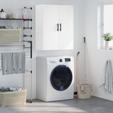 vidaXL Stenska omarica bela 69,5x34x90 cm Cene