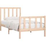  Posteljni okvir iz trdnega lesa 90x190 cm, (20645891) | Shoptok.si