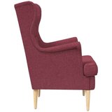  Fotelja Vinska crvena tkanina | shoptok.hr