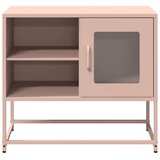 TV ormarić ružičasti 68 x 39 x 60,5 cm čelični | shoptok.hr