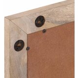  Kupaonsko ogledalo 50 x 70 cm masivno drvo manga i staklo | Eponuda.com