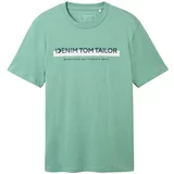 Tom Tailor Majica marine / zelena / bela
