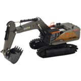  Metalni bager gosenicar za igro v razmerju 1:50 Huina - siva | Shoptok.si