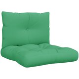  Jastuci za palete 2 kom zeleni od tkanine | shoptok.hr
