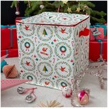 Rex London Škatla za shranjevanje oblačil iz reciklirane plastike 32x32x35 cm Classic Christmas – | Shoptok.si