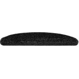  Prostirke za stepenice 30 kom 65x21x4 cm Crne poluokrugle velike | shoptok.hr