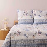 Bassetti posteljnina 140/200 cm saten sivobež | Shoptok.si