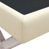 vidaXL Tabure za pohranu bež 110 x 45 x 49 cm od tkanine | shoptok.hr