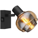 Globo 54309-1B - Zidni reflektor TOKKI 1xE14/40W/230V, crna | Eponuda.com