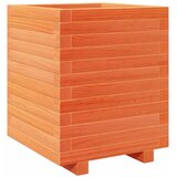  Vrtna sadilica voštano smeđe boje 40 x 40 x 49,5 cm od borovine | shoptok.hr