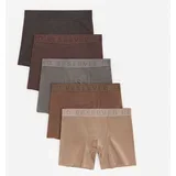 MEN`S BOXER SHORTS - smeđi
