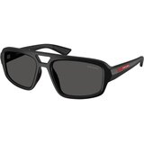 Prada Linea Rossa PSB11SU 1BO08Z ONE SIZE (57) Črna/Siva Cene